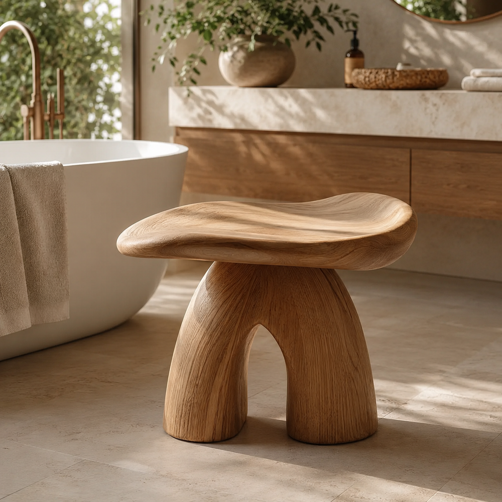 Soren Rounded Shower Bench - Design 025 - product image 11