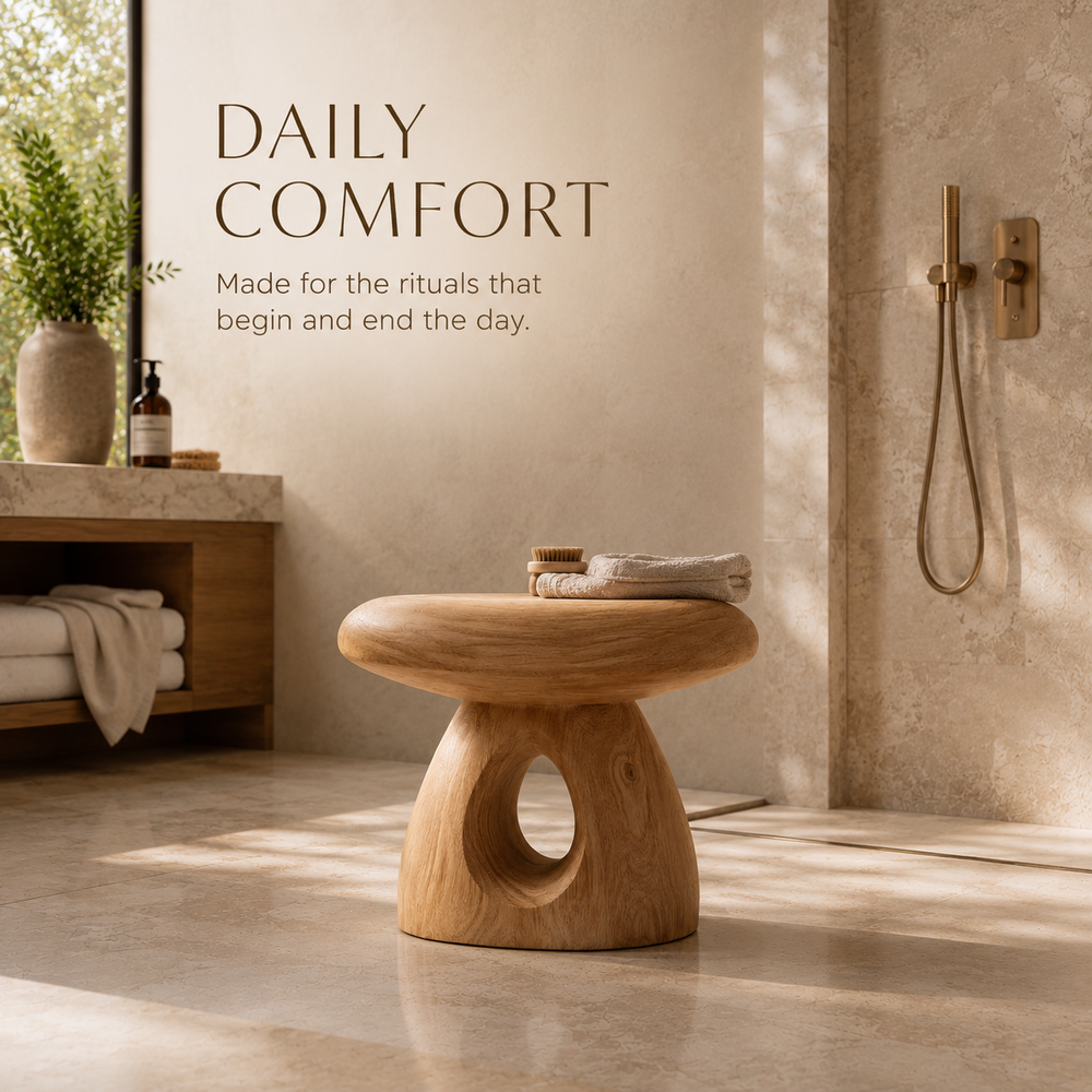 Elara Gallery Bathroom Bench - Design 026 - product image 03