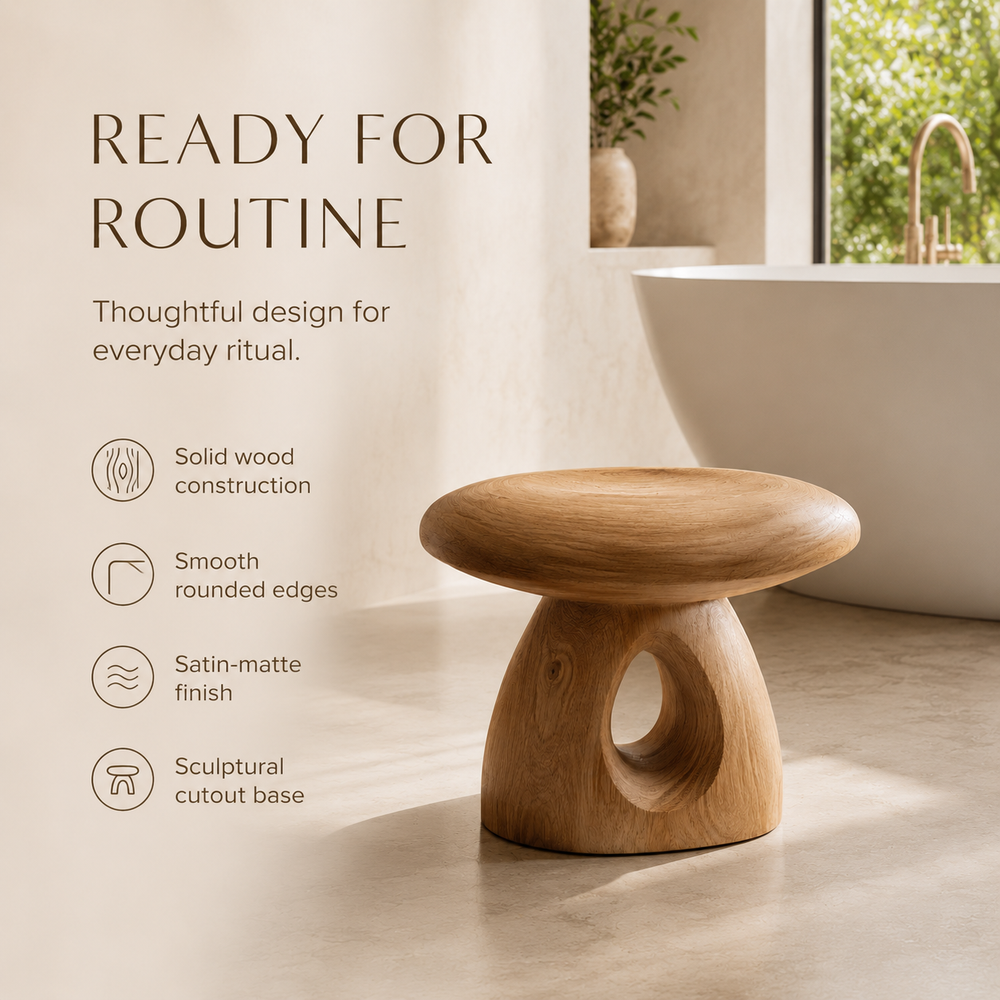 Elara Gallery Bathroom Bench - Design 026 - product image 04