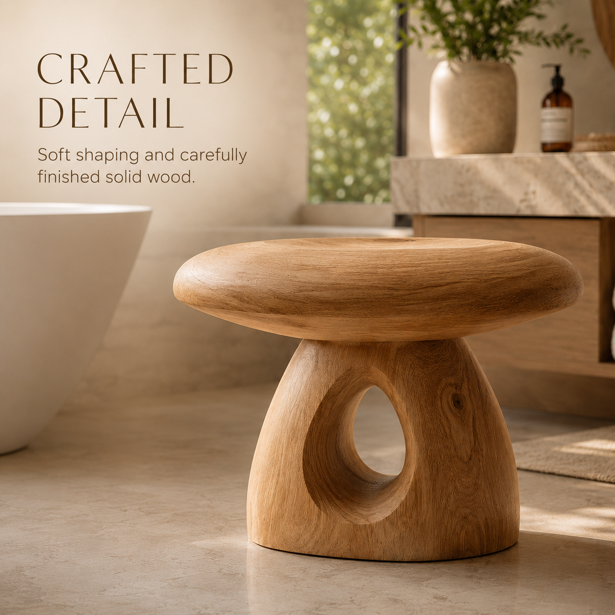 Elara Gallery Bathroom Bench - Design 026 - product image 09