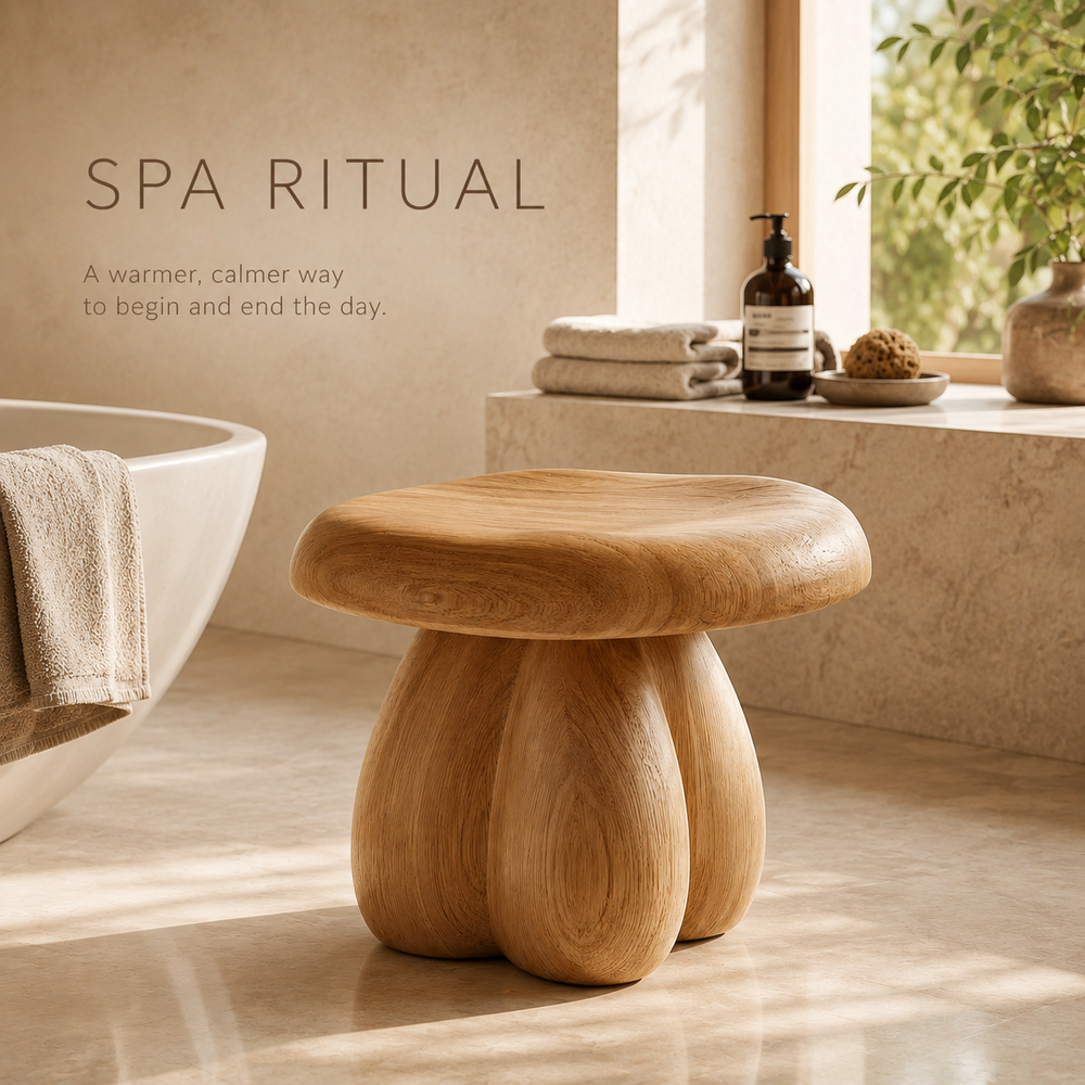 Veyra Soft Curve Shower Bench - Design 027 - product image 05