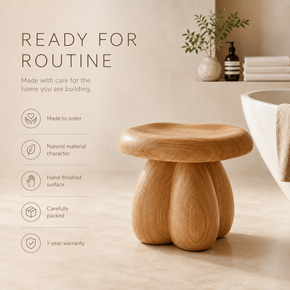 Veyra Soft Curve Shower Bench - Design 027 - product image 10