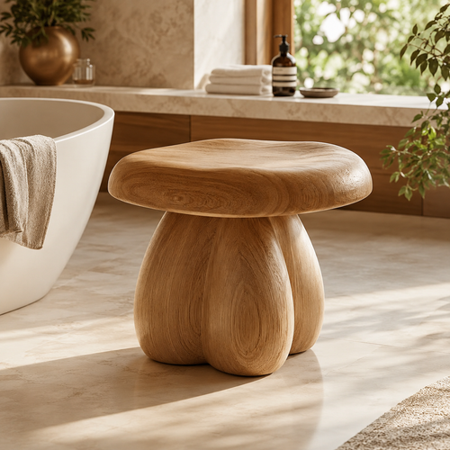 Veyra Soft Curve Shower Bench - Design 027 - main view