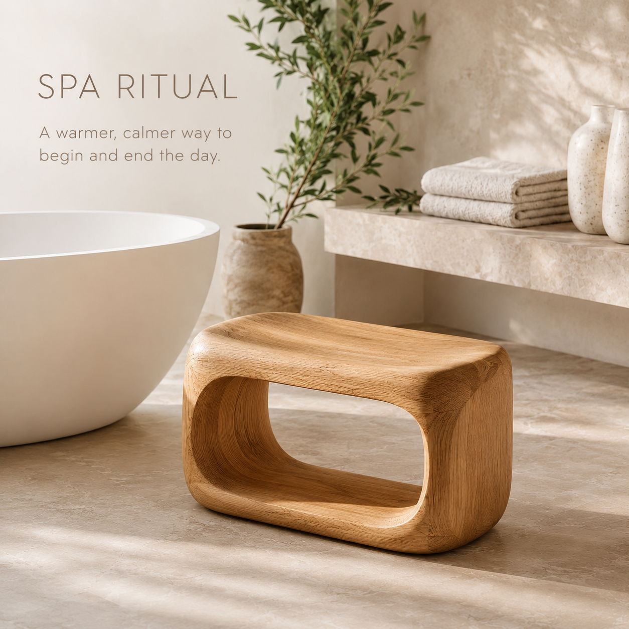 Nolan Arc Spa Bench - Design 029 - main view
