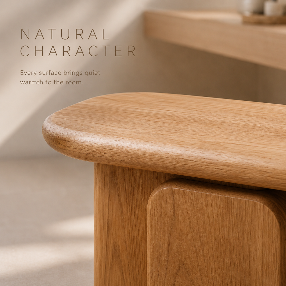 Alden Solid Wood Shower Bench - Design 031 - product image 04