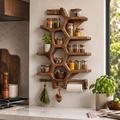 Avery Wall Spice Rack Shelves - Design 001 - main view