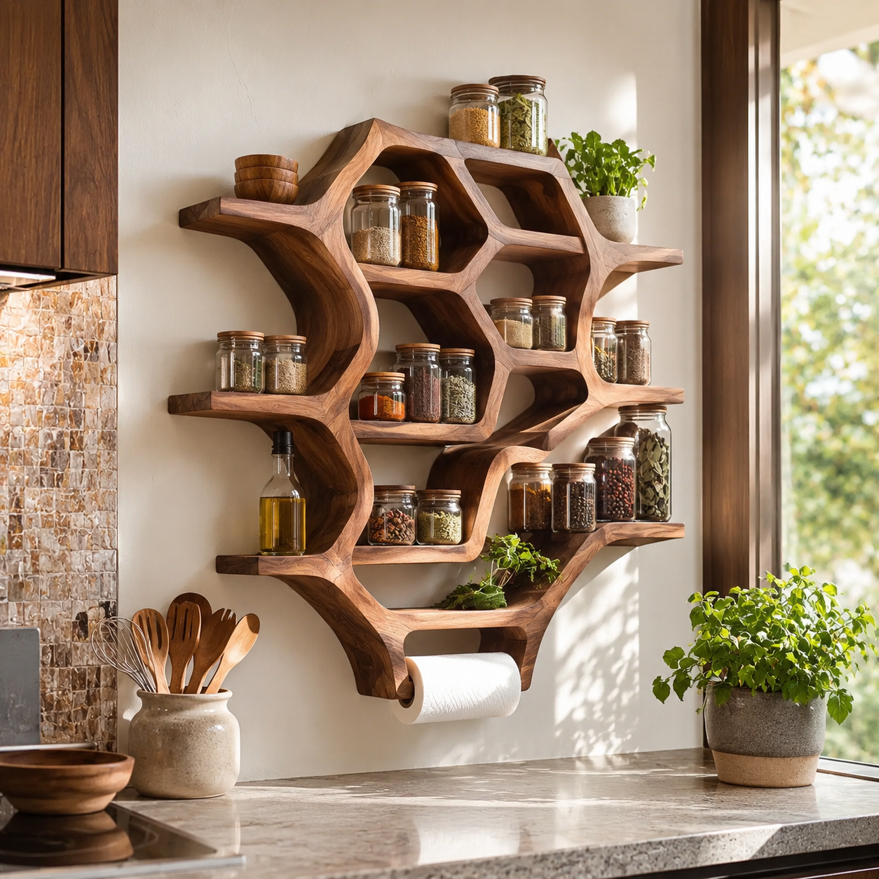 Marin Pantry Spice Shelf - Design 003 - main view