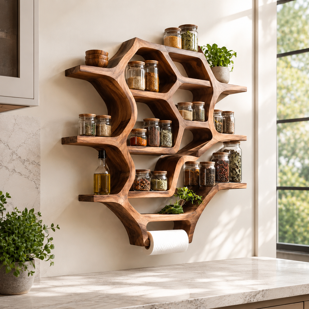 Marin Pantry Spice Shelf - Design 003 - product image 02