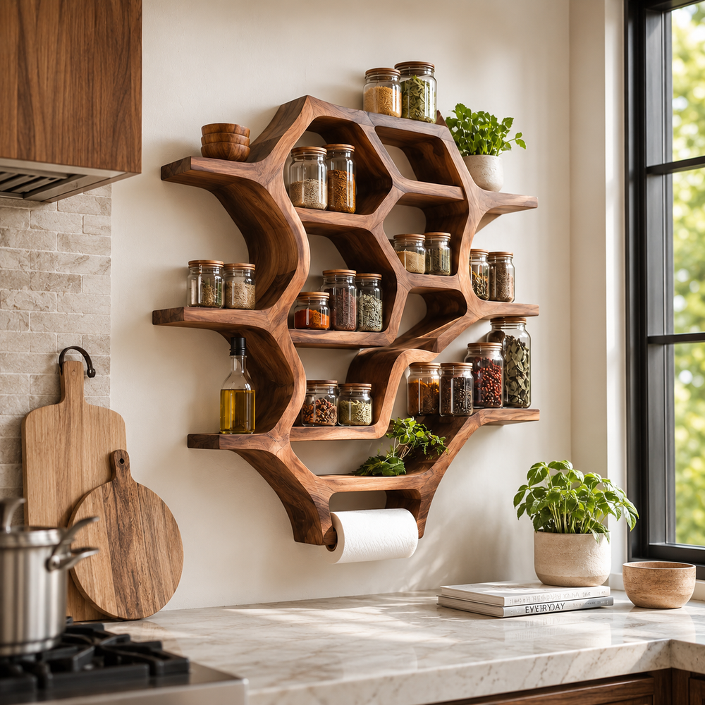 Marin Pantry Spice Shelf - Design 003 - product image 04