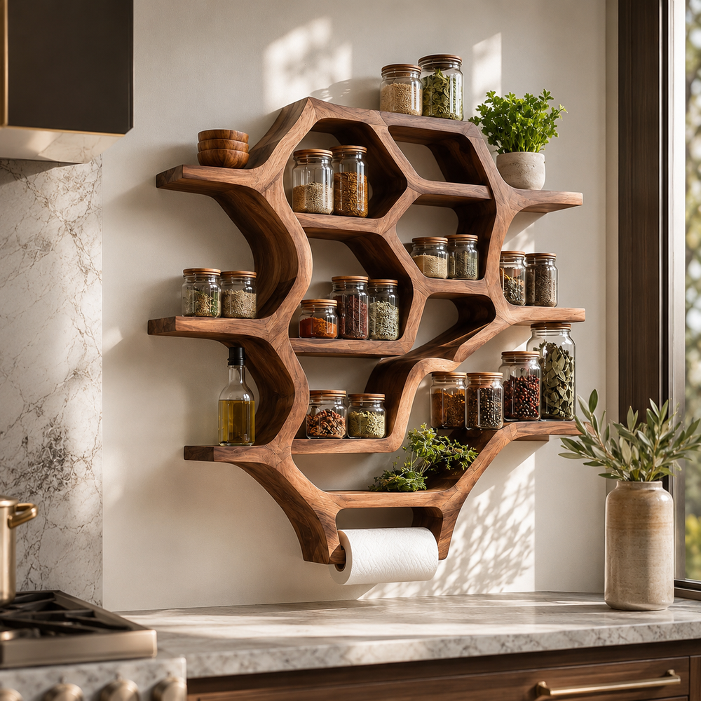 Marin Pantry Spice Shelf - Design 003 - product image 11