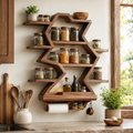 Isla Kitchen Spice Rack Shelves - Design 004 - main view