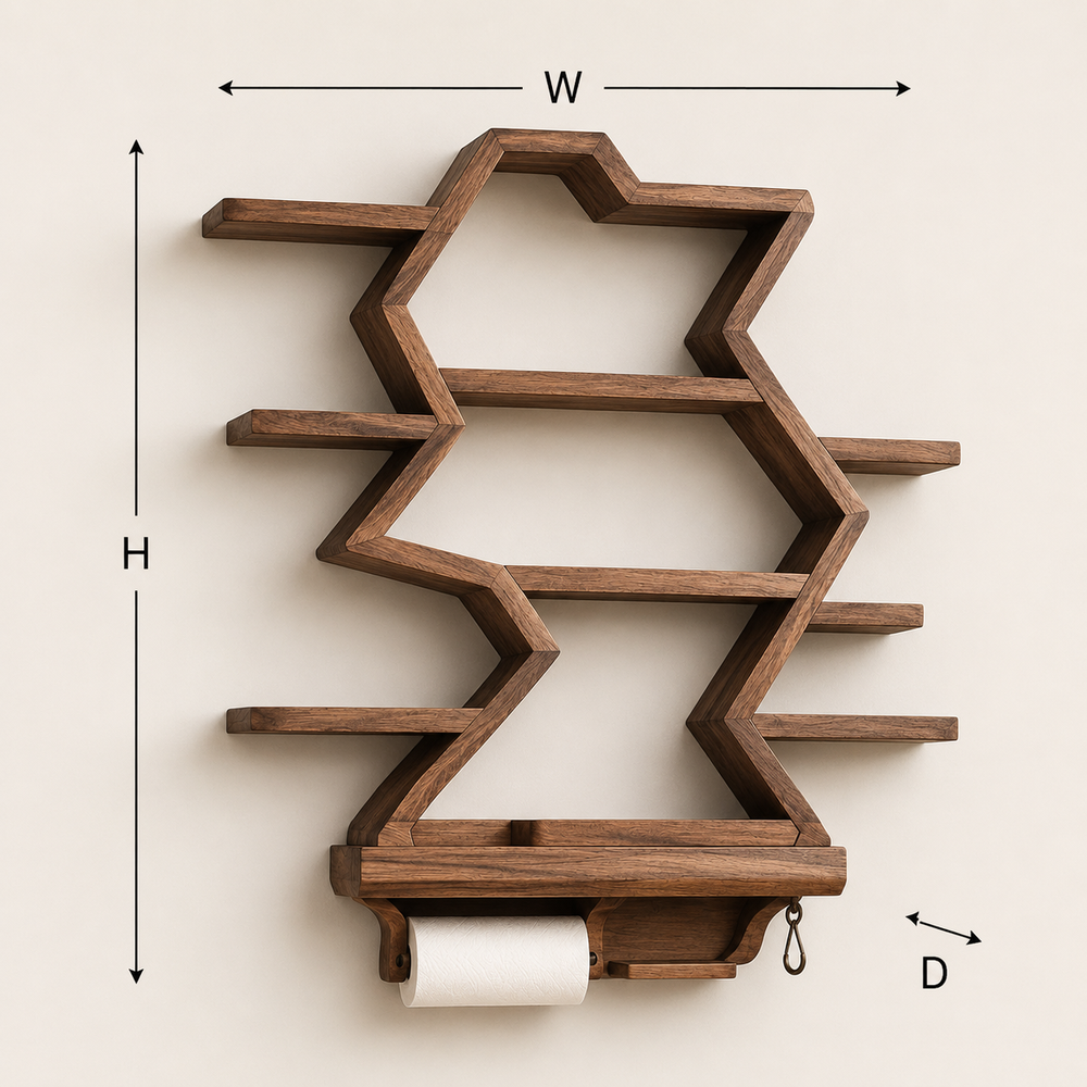 Isla Kitchen Spice Rack Shelves - Design 004 - product image 08