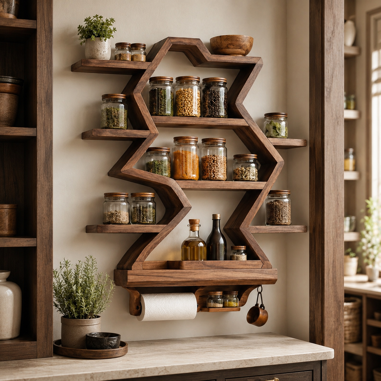 Isla Kitchen Spice Rack Shelves - Design 004 - product image 10