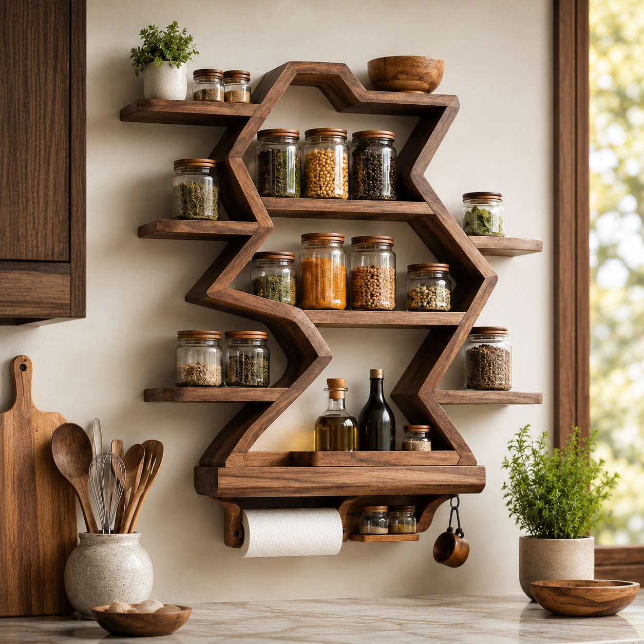 Isla Kitchen Spice Rack Shelves - Design 004 - product image 11