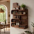 Rowan Solid Wood Spice Rack - Design 010 - main view