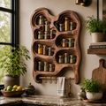 Elara Wall Mounted Spice Rack - Design 014 - main view