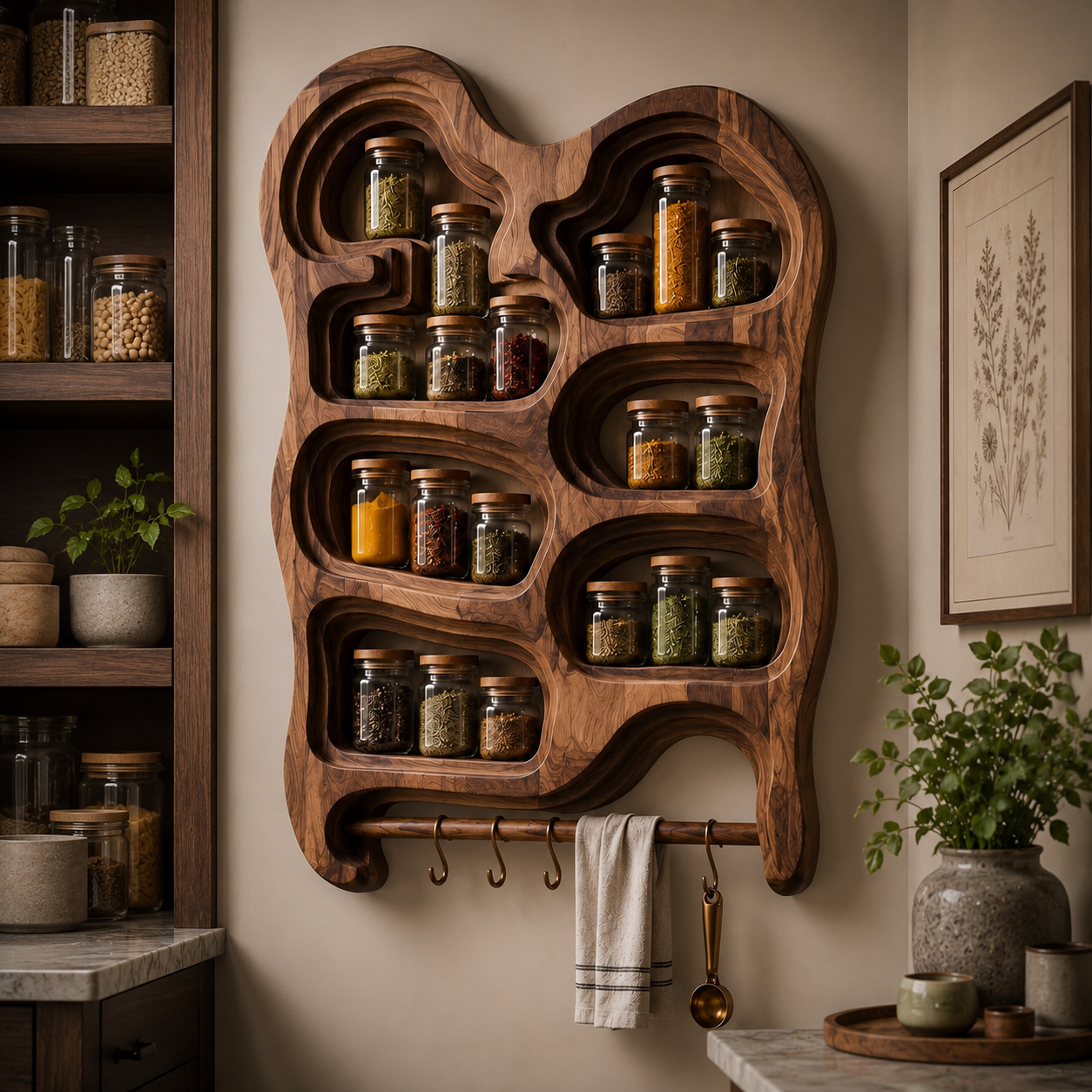Elara Wall Mounted Spice Rack - Design 014 - product image 10