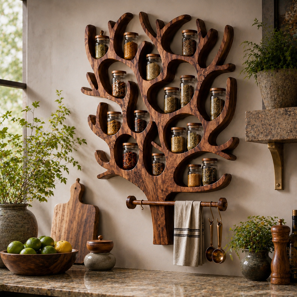 Veyra Slim Spice Rack Shelves - Design 015 - product image 02