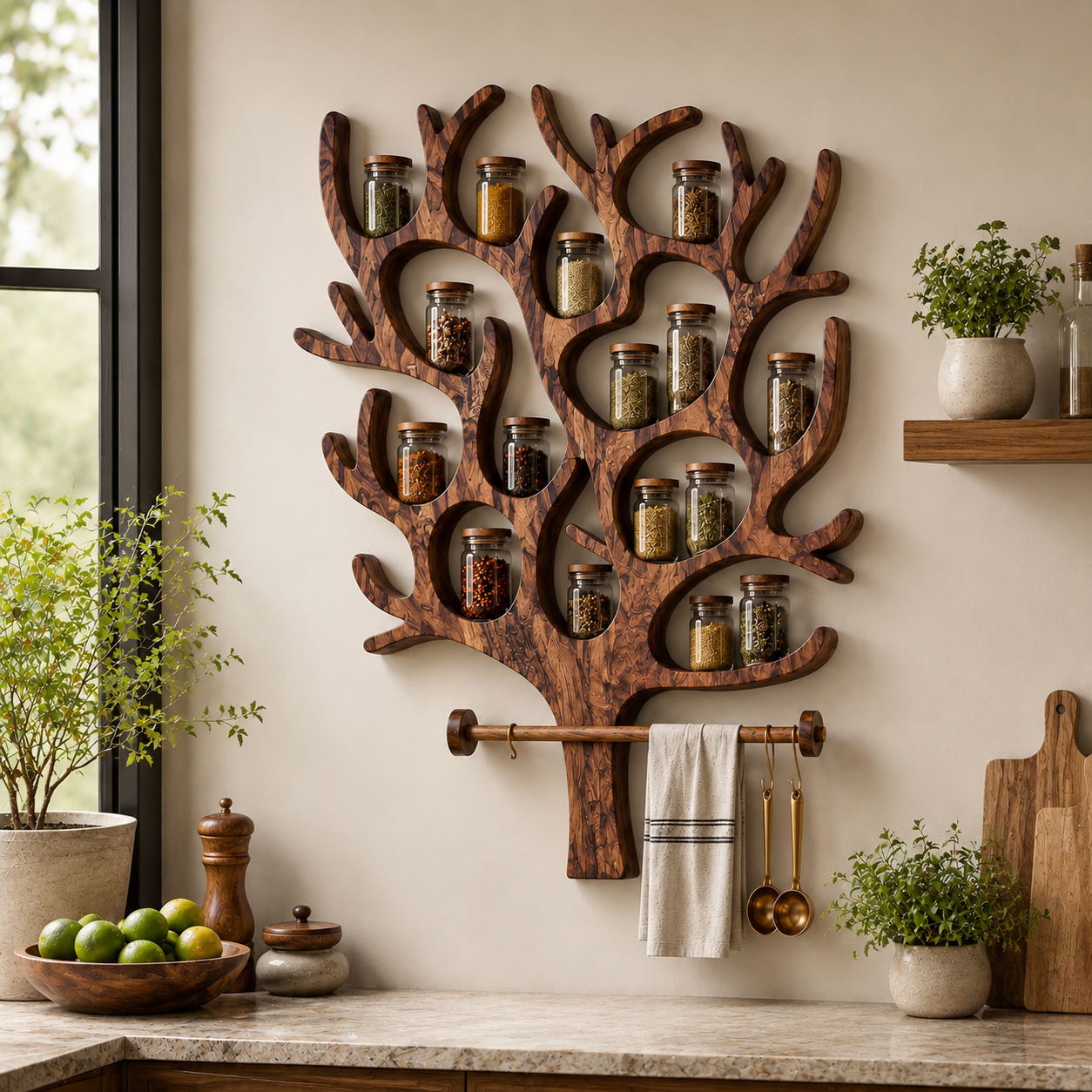 Veyra Slim Spice Rack Shelves - Design 015 - product image 03