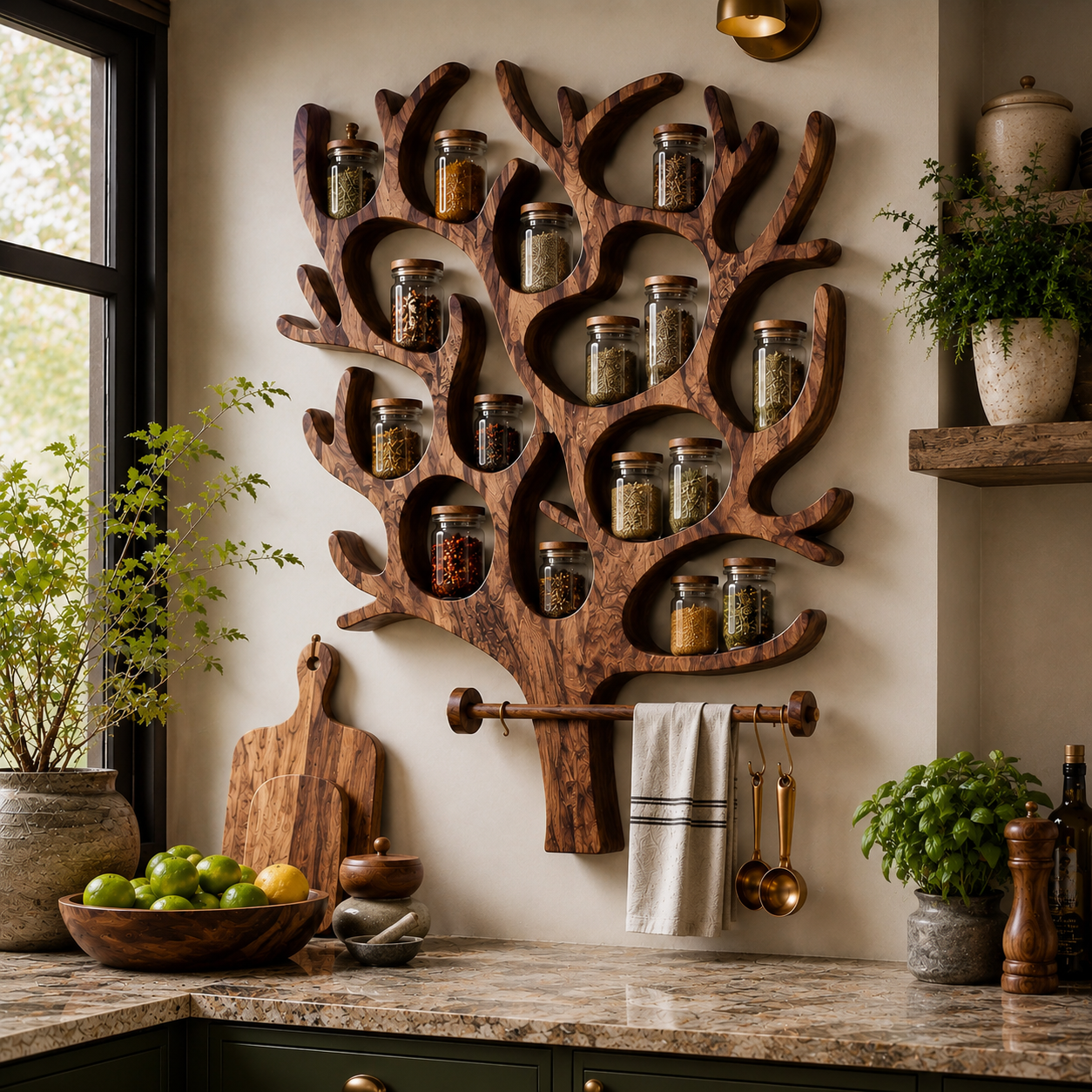 Veyra Slim Spice Rack Shelves - Design 015 - product image 04