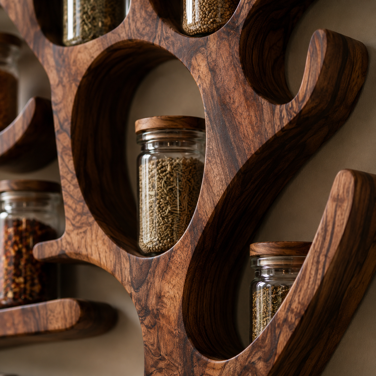 Veyra Slim Spice Rack Shelves - Design 015 - product image 05