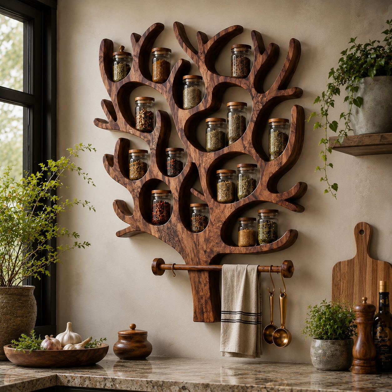 Veyra Slim Spice Rack Shelves - Design 015 - product image 07