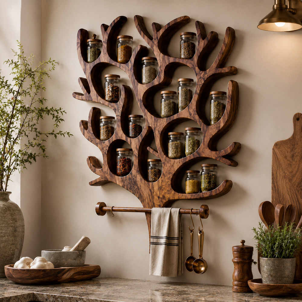 Veyra Slim Spice Rack Shelves - Design 015 - product image 08