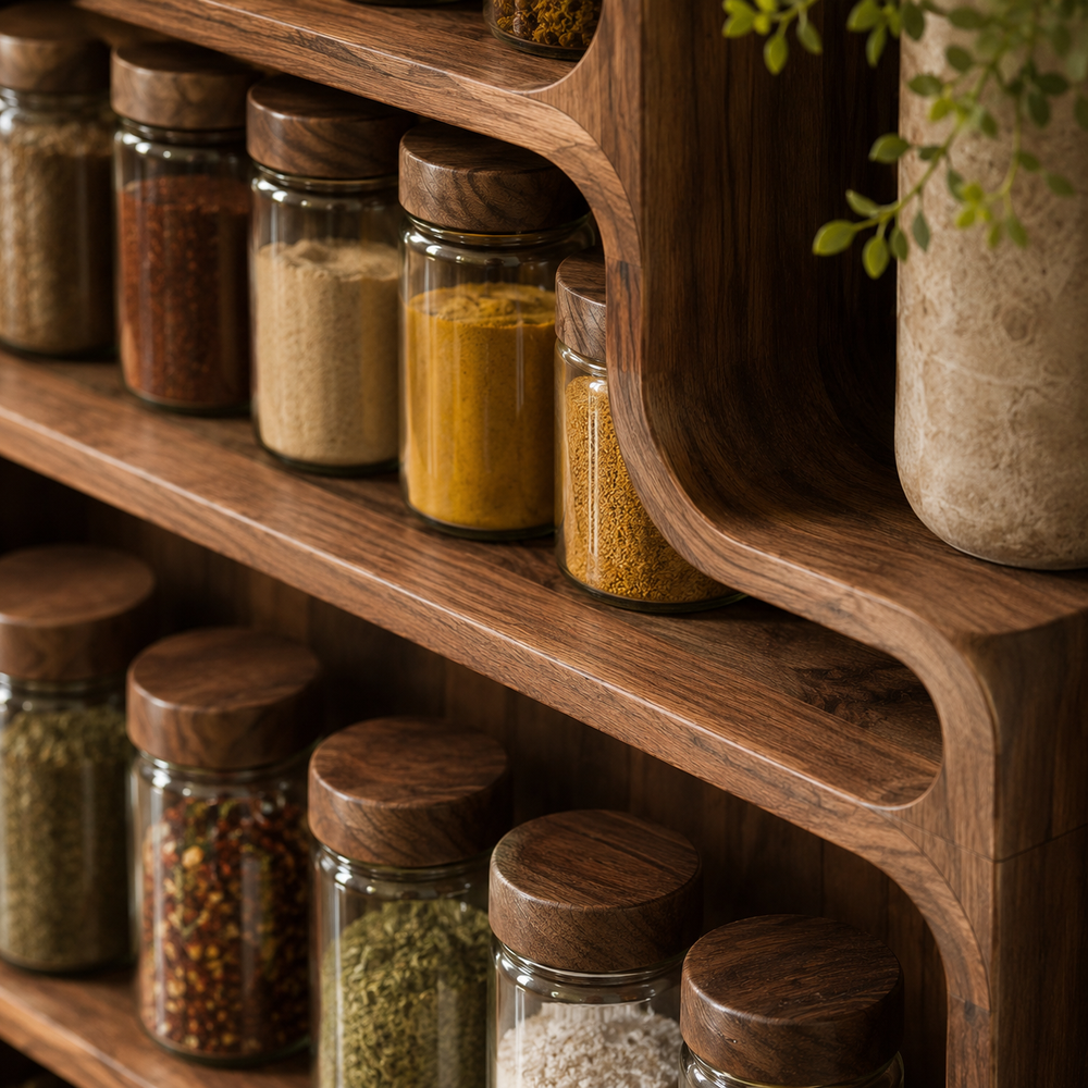 Calder Warm Wood Spice Shelf - Design 016 - product image 11