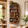 Soren Tall Spice Rack Shelf - Design 021 - main view