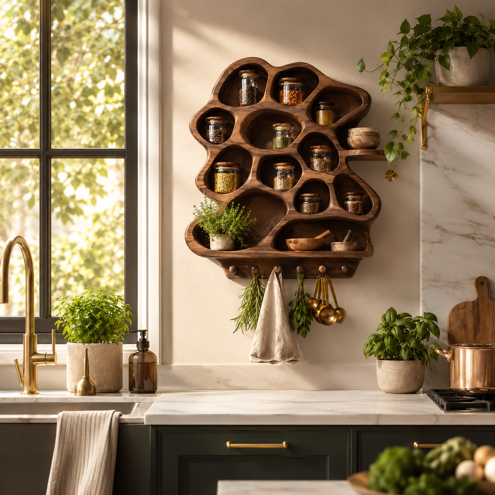 Veyra Slim Spice Rack Shelves - Design 023 - product image 04