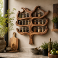 Avery Wall Spice Rack Shelves - Design 025 - main view