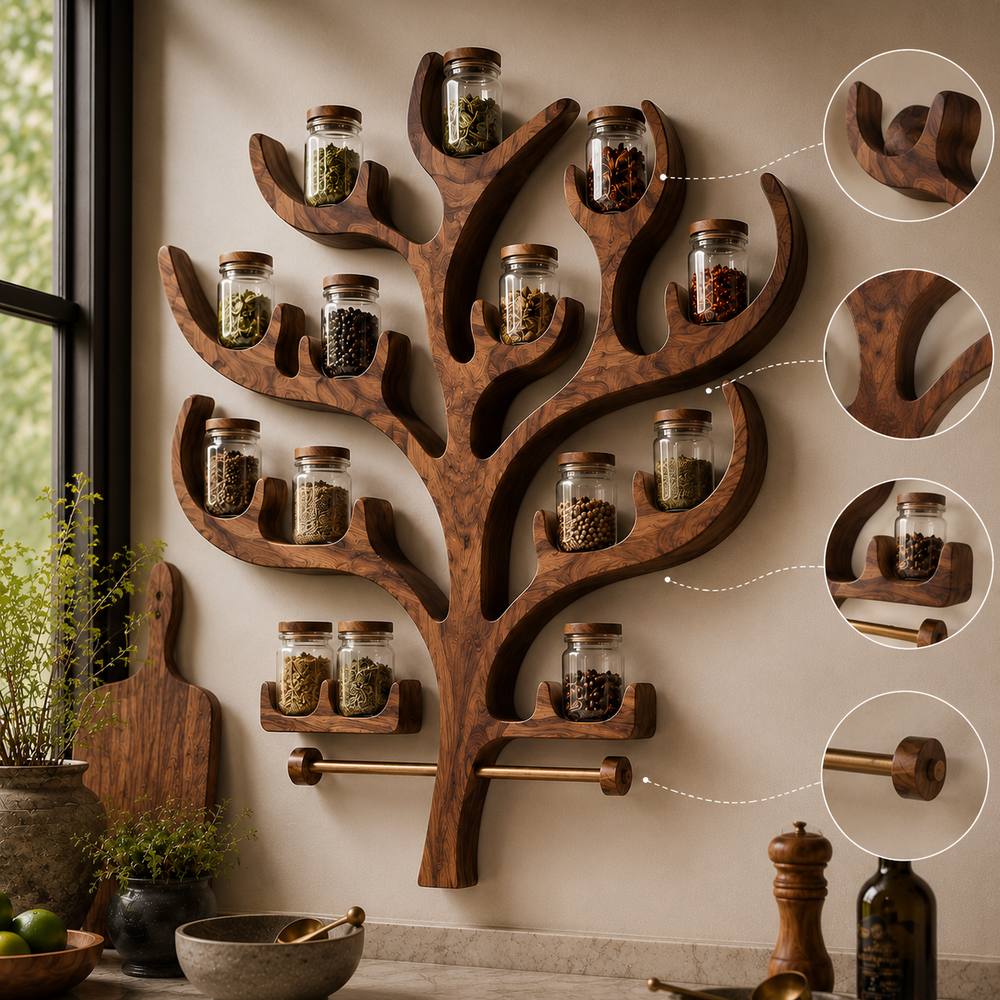 Marin Pantry Spice Shelf - Design 027 - product image 09