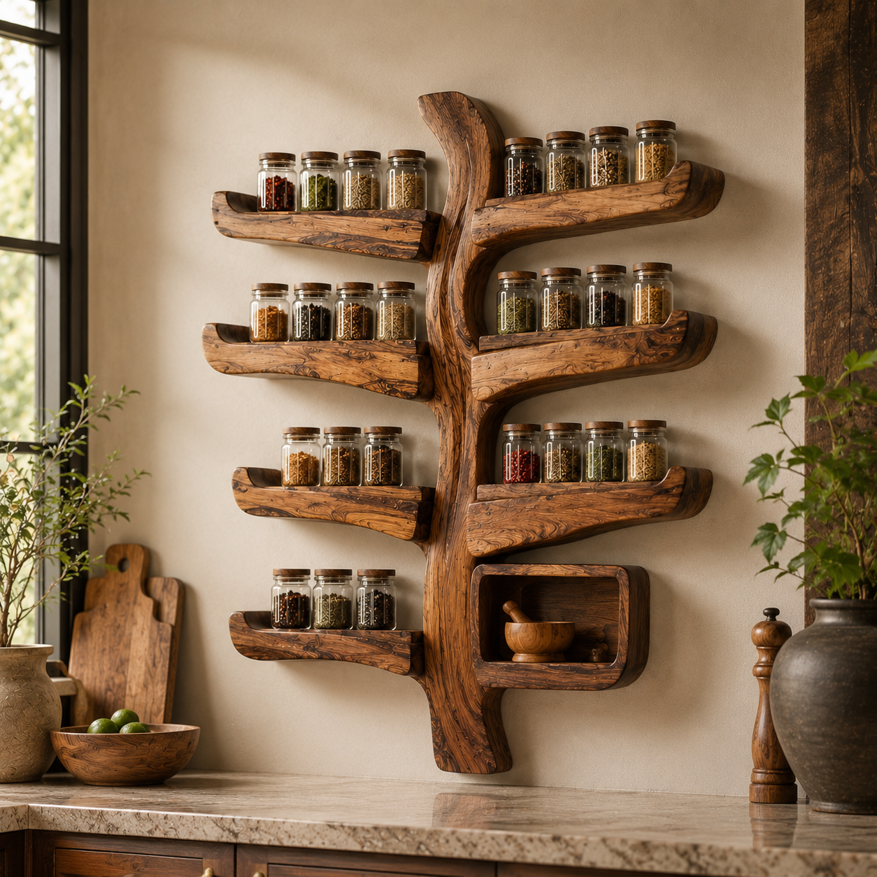 Isla Kitchen Spice Rack Shelves - Design 028 - product image 03