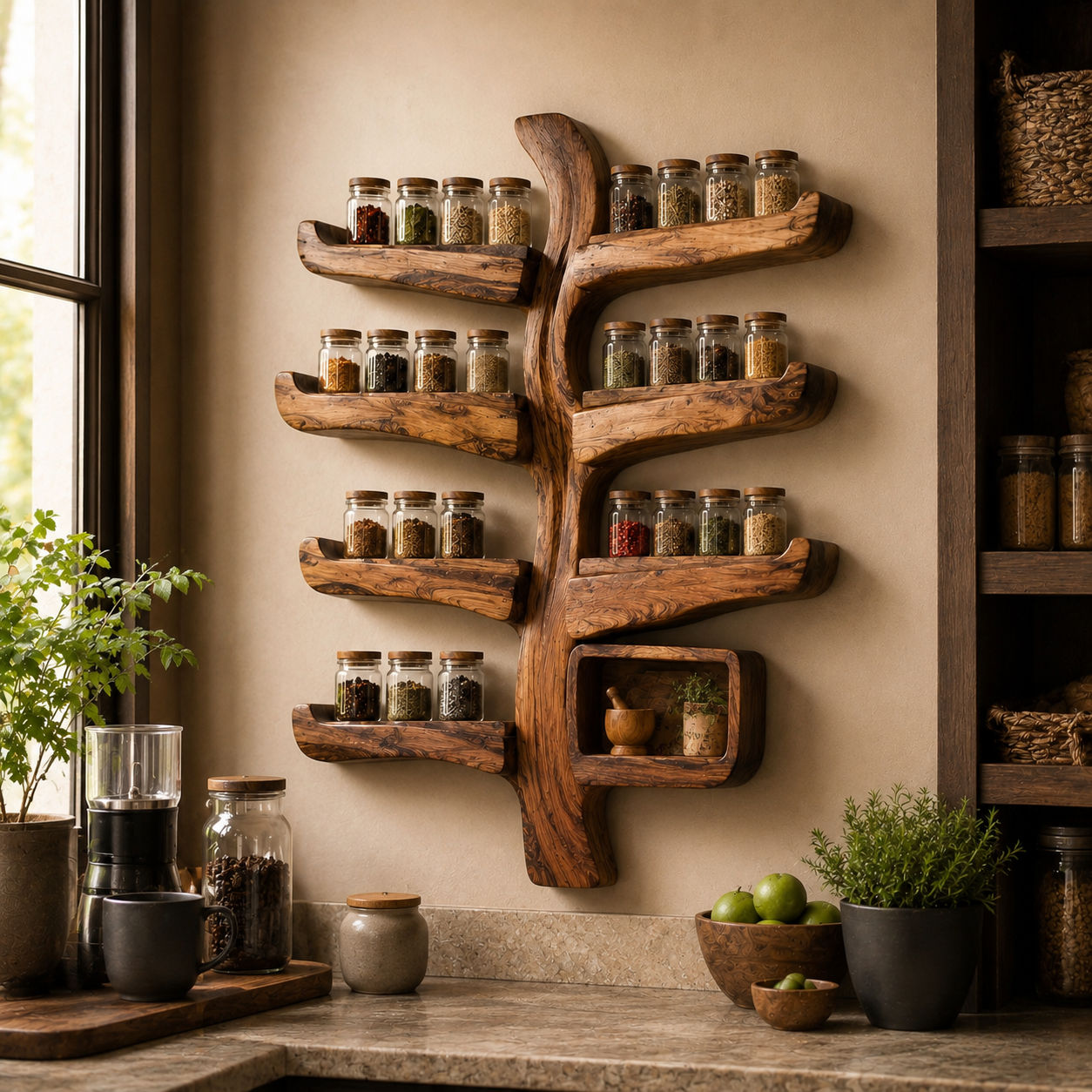 Isla Kitchen Spice Rack Shelves - Design 028 - product image 10