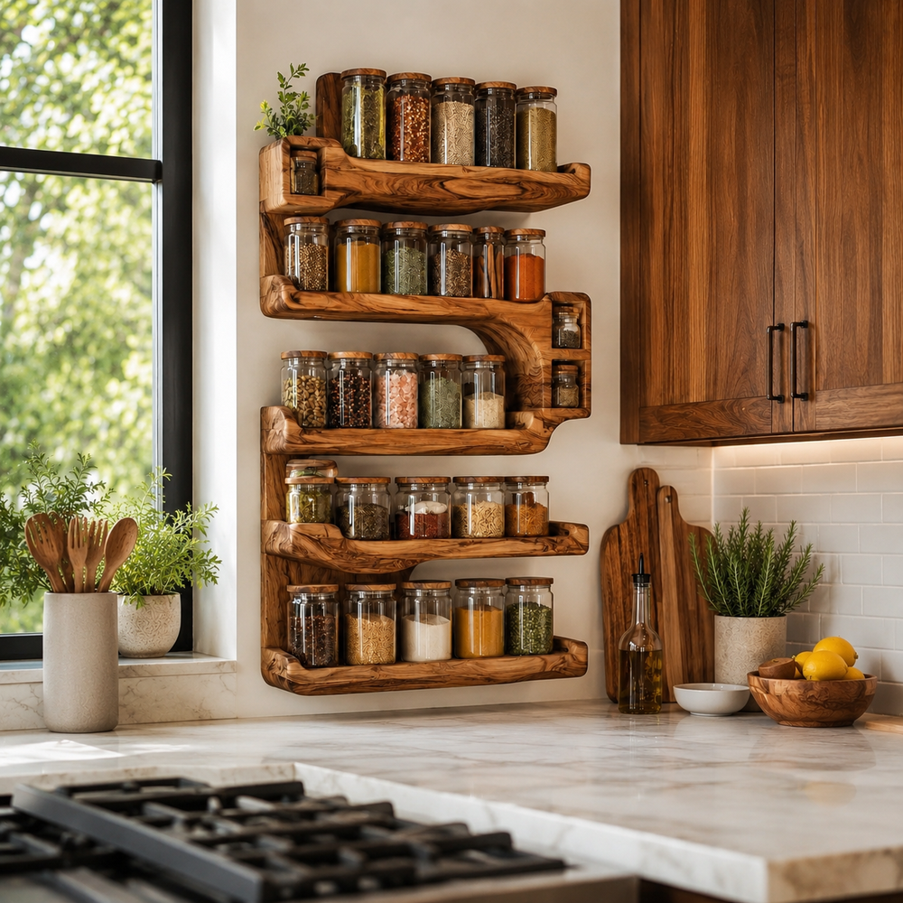 Veyra Slim Spice Rack Shelves - Design 031 - product image 04