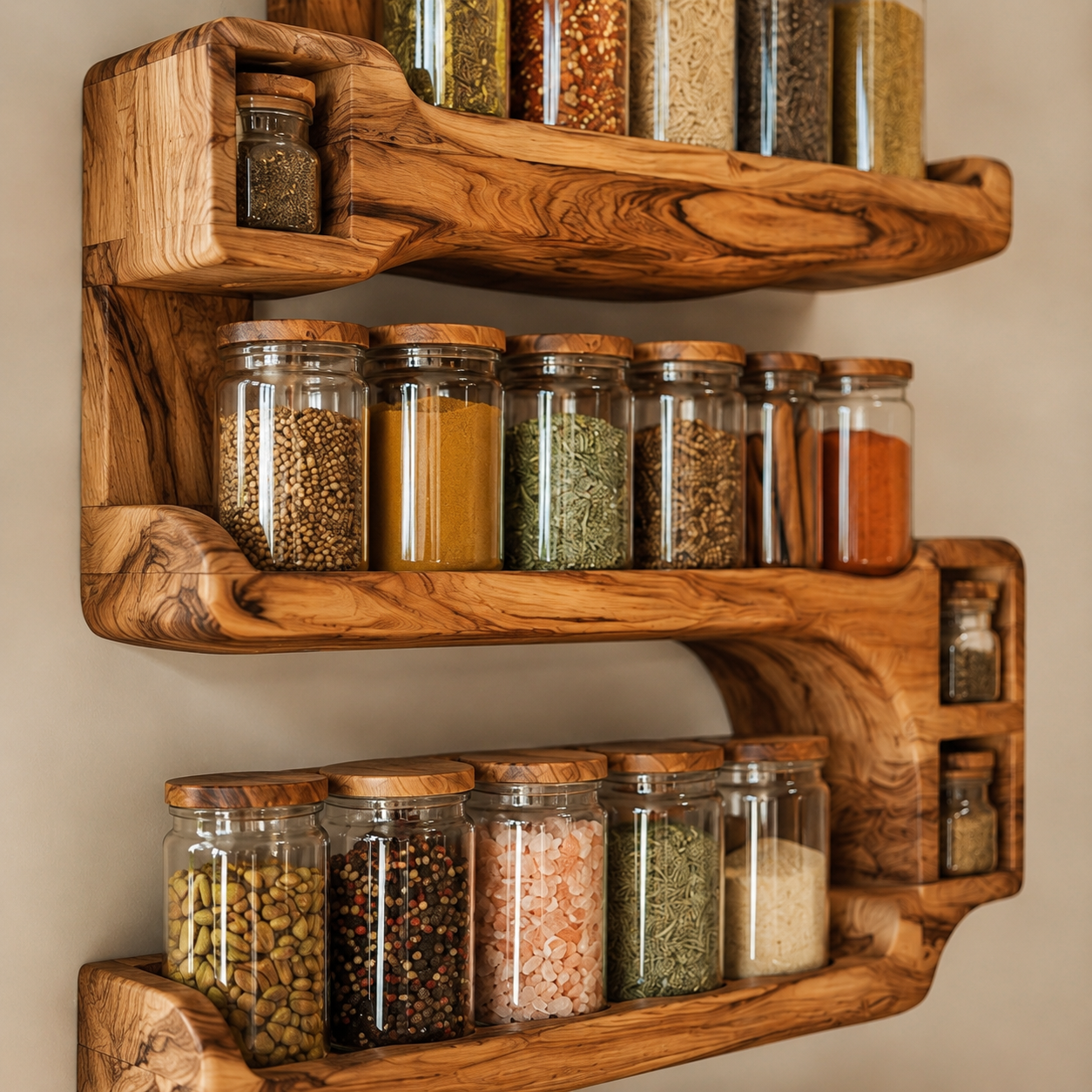 Veyra Slim Spice Rack Shelves - Design 031 - product image 06