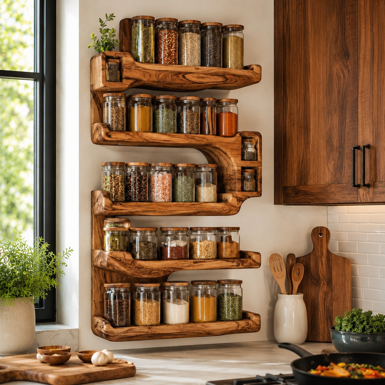 Veyra Slim Spice Rack Shelves - Design 031 - product image 07