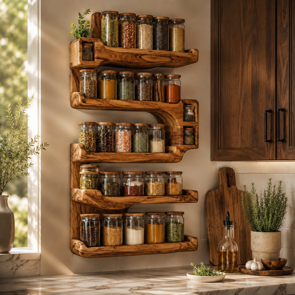 Veyra Slim Spice Rack Shelves - Design 031 - product image 11