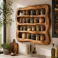 Calder Warm Wood Spice Shelf - Design 032 - main view