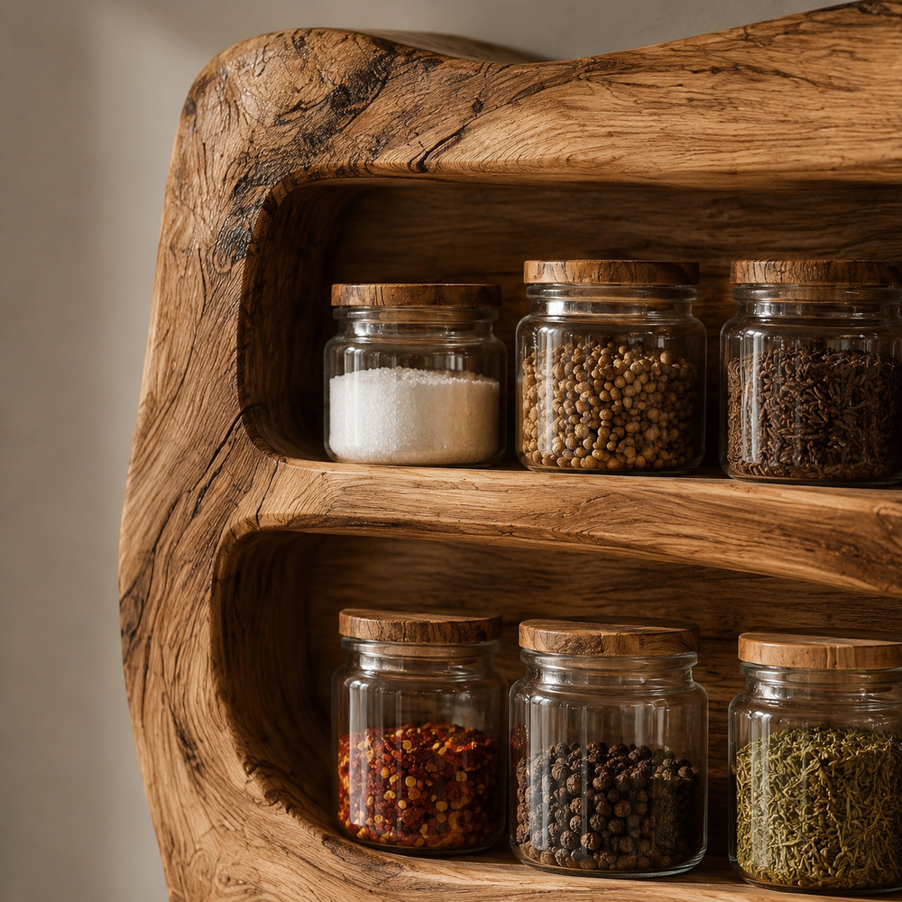 Calder Warm Wood Spice Shelf - Design 032 - product image 05