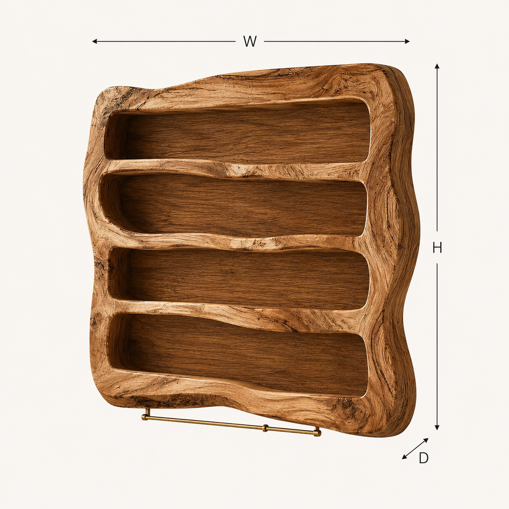 Calder Warm Wood Spice Shelf - Design 032 - product image 08