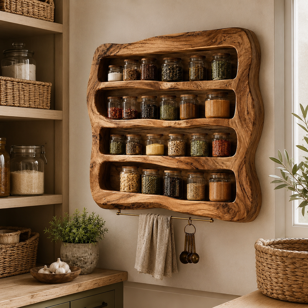 Calder Warm Wood Spice Shelf - Design 032 - product image 10