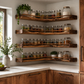 Rowan Solid Wood Spice Rack - Design 034 - main view