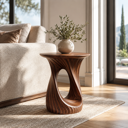 Arden Sculptural Side Table - Design 001 - main view