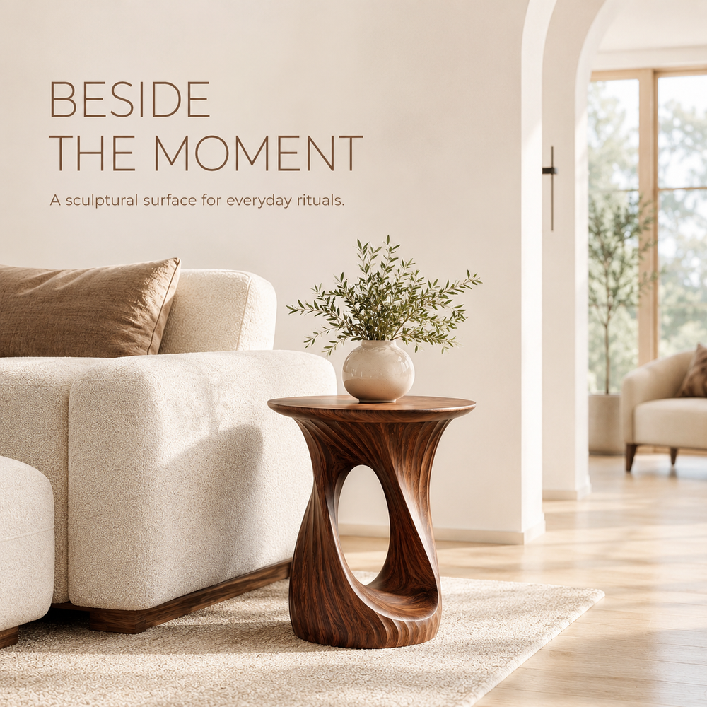 Arden Sculptural Side Table - Design 001 - product image 02