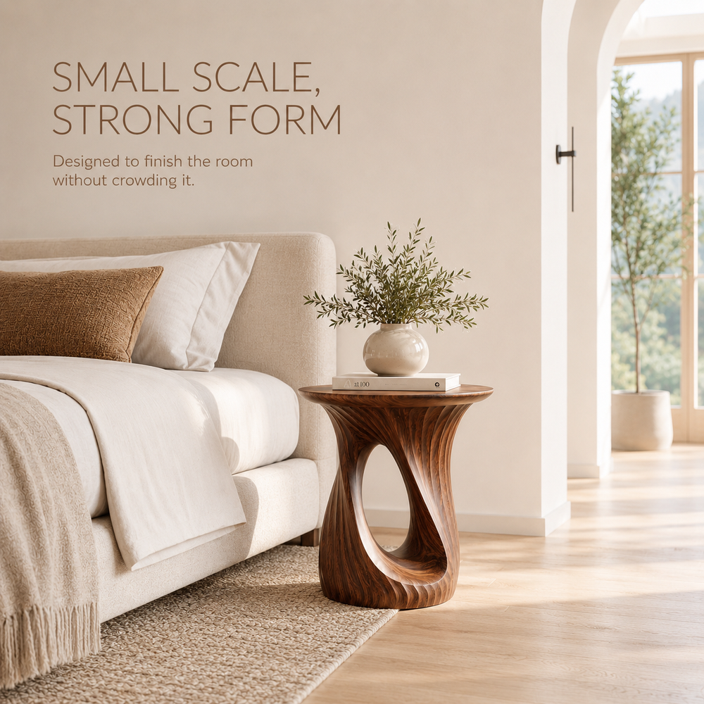 Arden Sculptural Side Table - Design 001 - product image 04