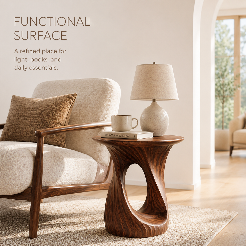 Arden Sculptural Side Table - Design 001 - product image 07