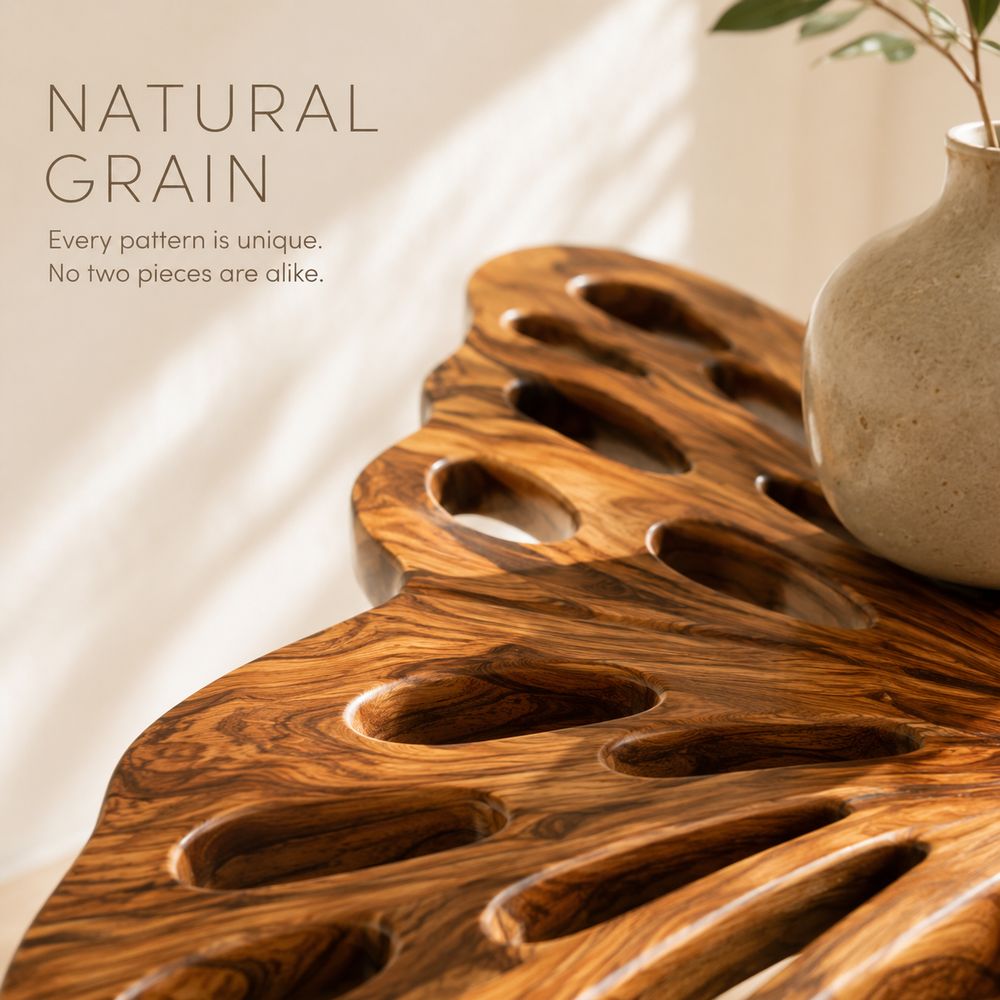 Mira Organic Wood Side Table - Design 002 - product image 05