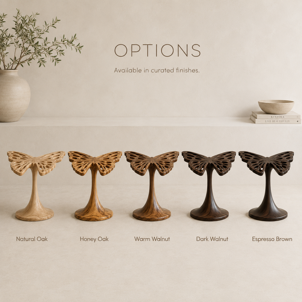 Mira Organic Wood Side Table - Design 002 - product image 11
