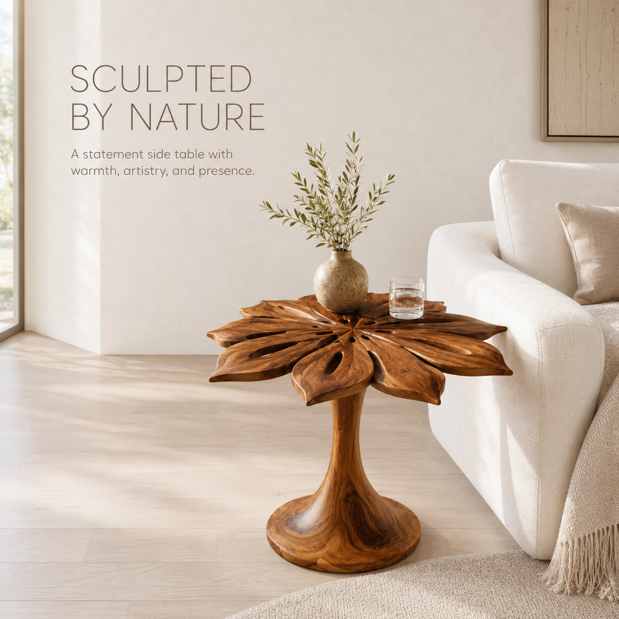 Calder Curved End Table - Design 003 - product image 02